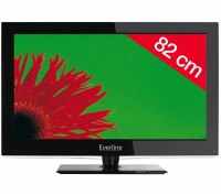 EVERLINE Televisor LCD 32EVC4N81HC – negro